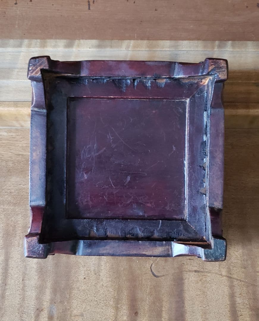 七宝 花瓶 花鳥図 台座付