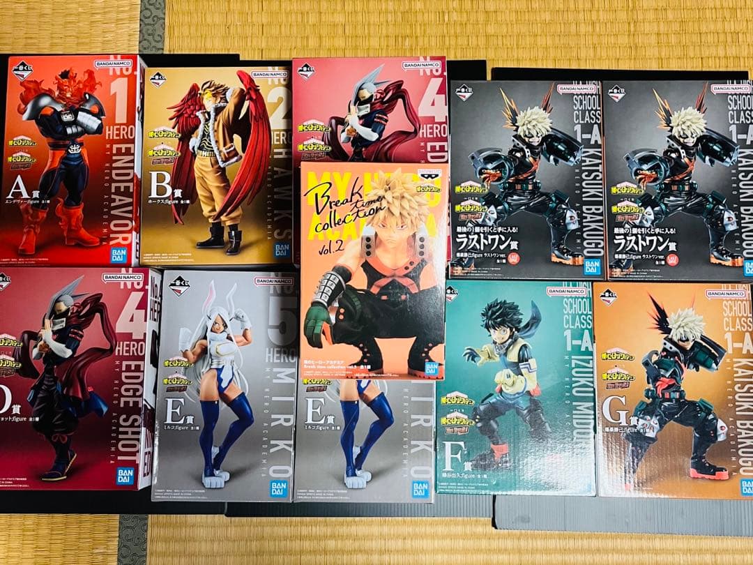 僕のヒーローアカデミア　The Top5! ＋1爆豪　11体セット❗️