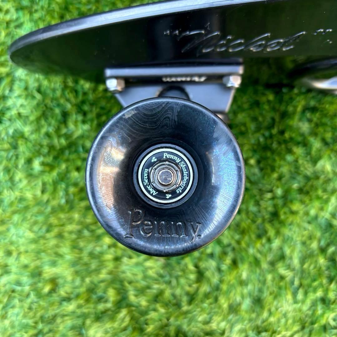 良品 人気 黒 Penny ペニー 27インチ ニッケル スケートボード