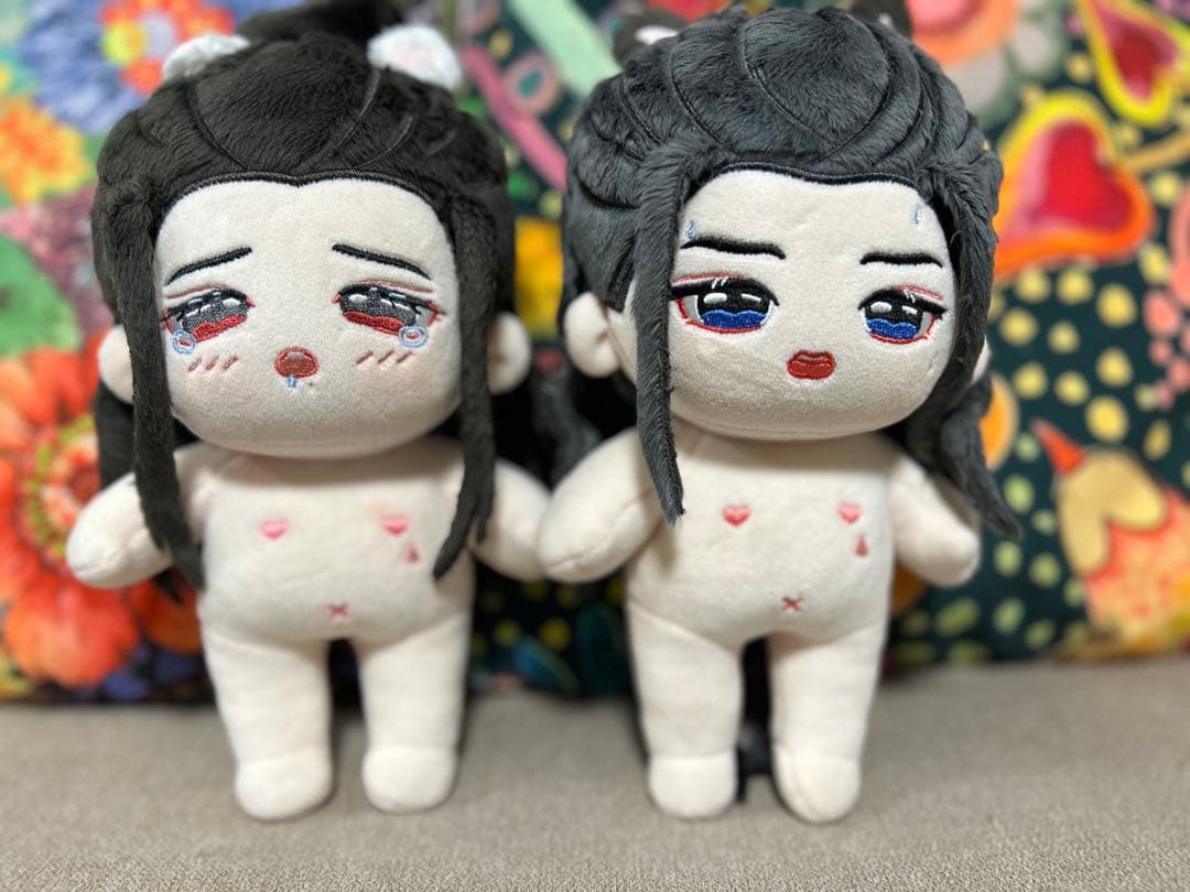 激レア　20cmぬいぐるみ　スケルトン　藍忘機　魏無羨　　陳情令