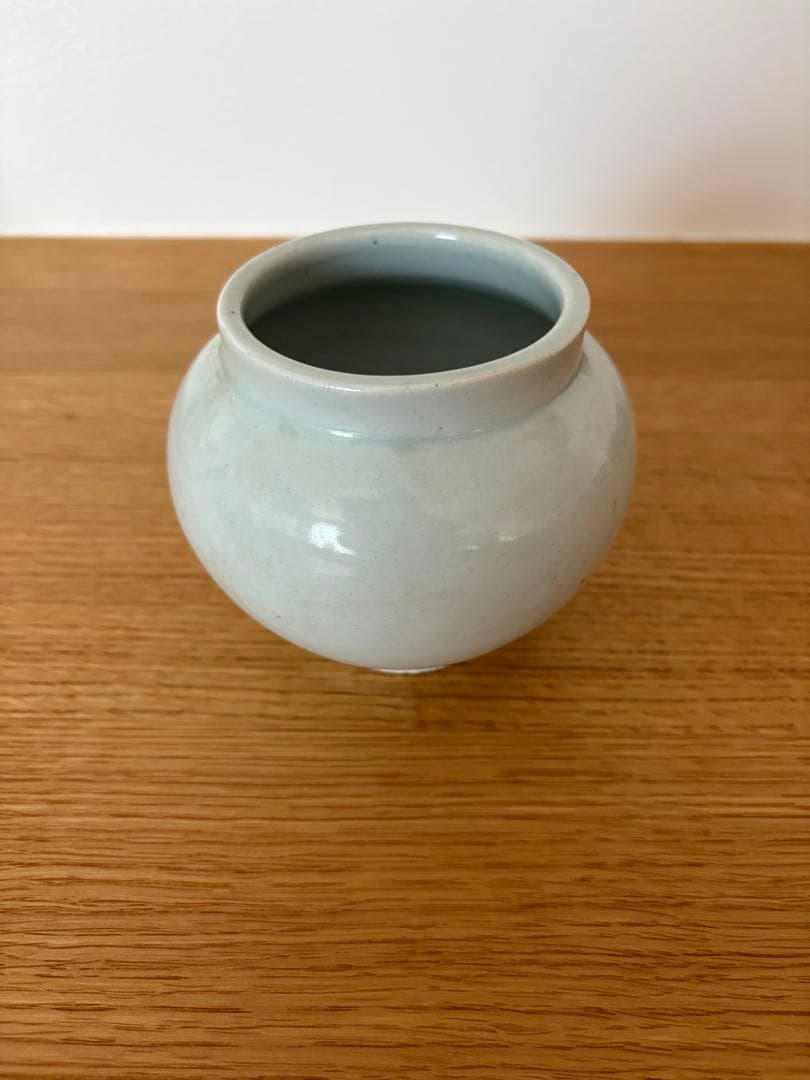 【一点物】韓国 白磁壺 花器 カトラリースタンド 骨董品 アンティーク 李朝