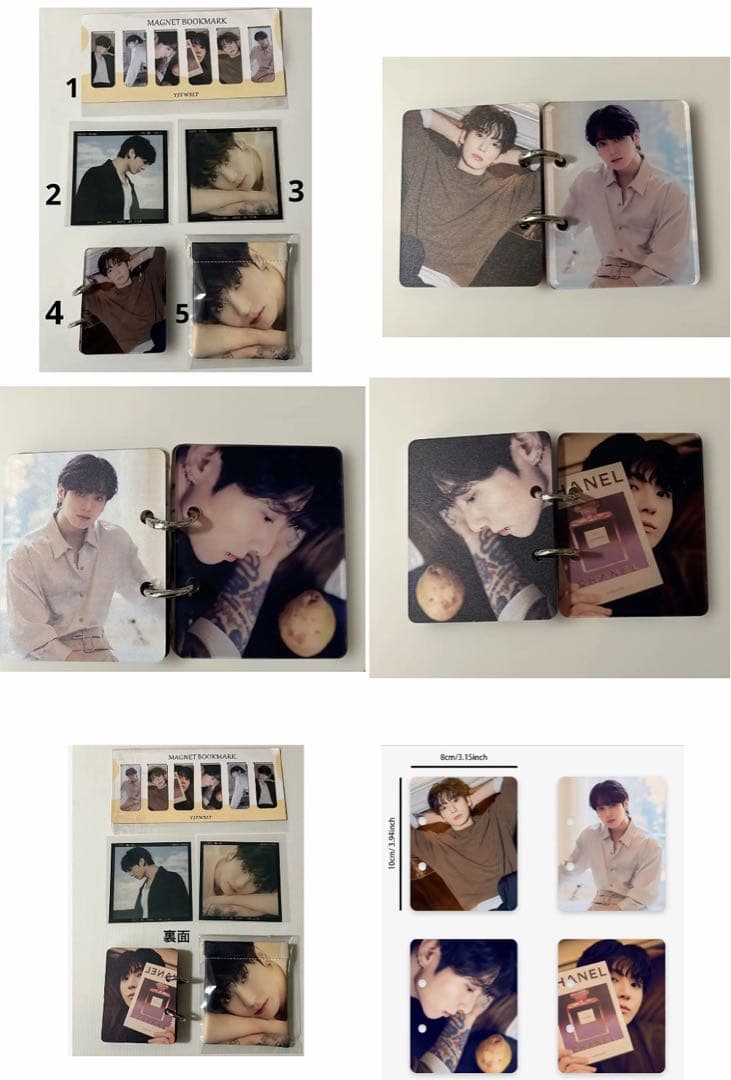 BTS Jungkook フィルムフォト・フィルムブックマーク