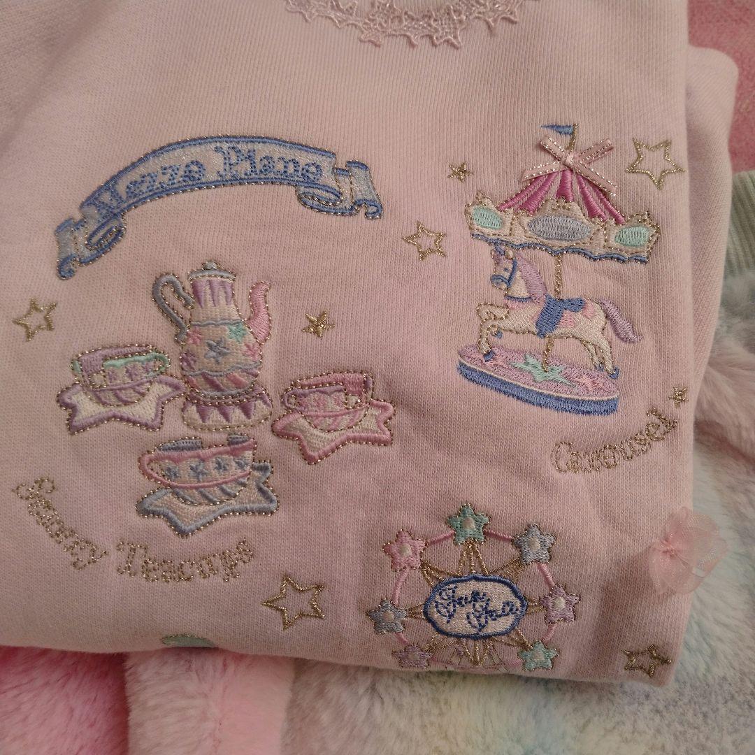 中古　メゾピアノ　トップス　アウター　130 140 リボン