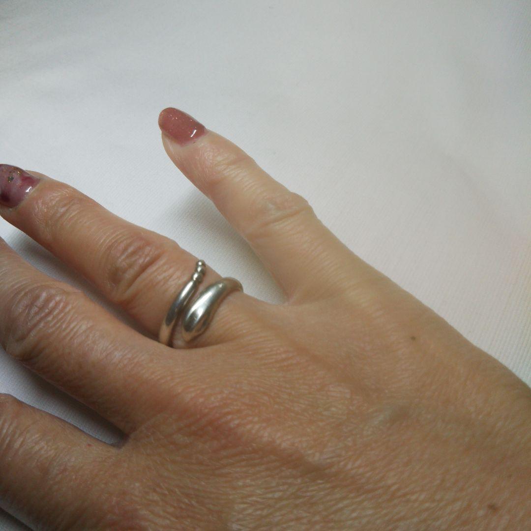 Tiffany Elsa peretti snake ringスネークリング