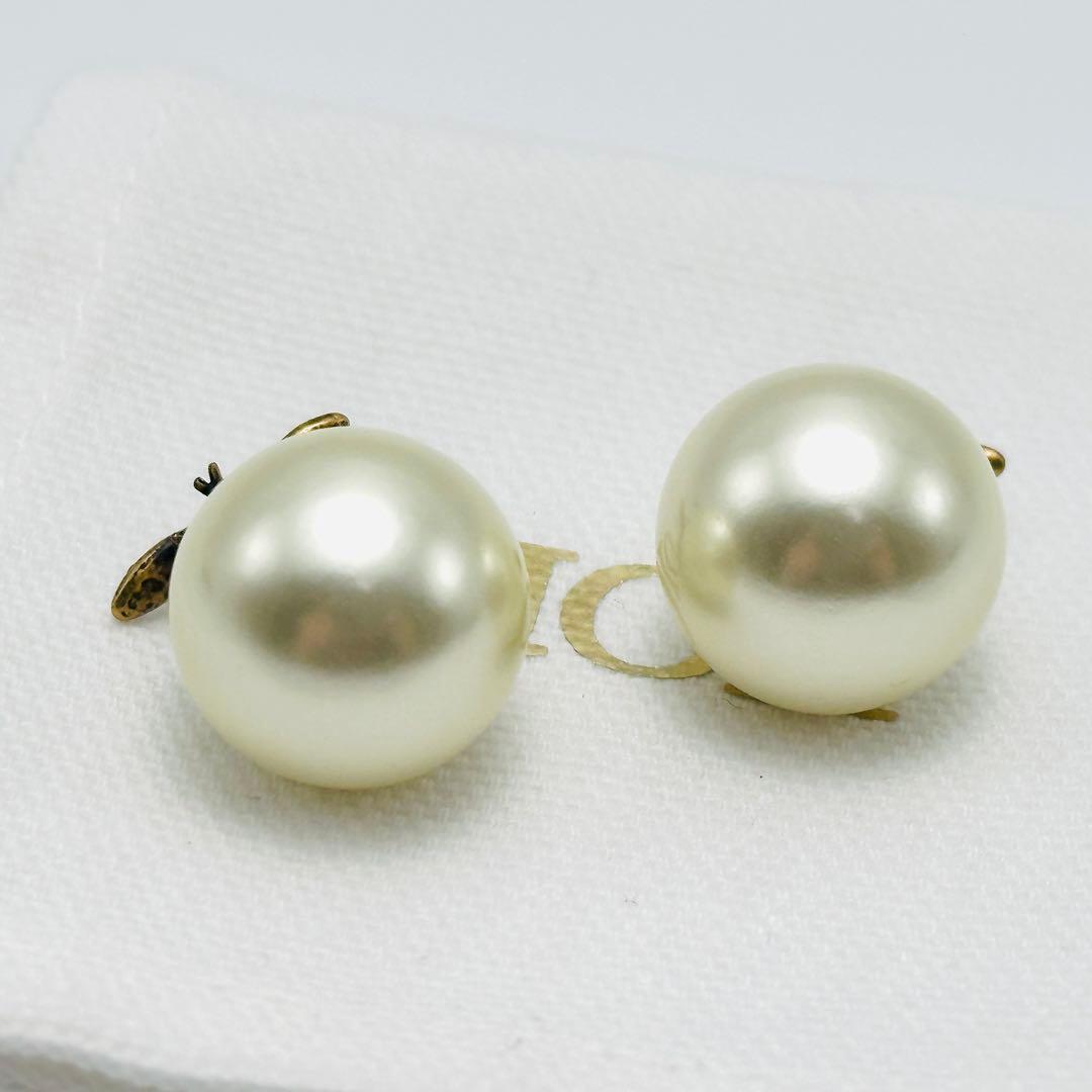 希少　Dior Tribales ピアス　クリスタル　ビー　レジンパール