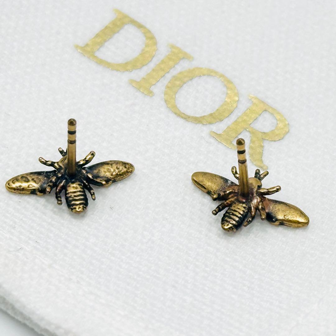 希少　Dior Tribales ピアス　クリスタル　ビー　レジンパール