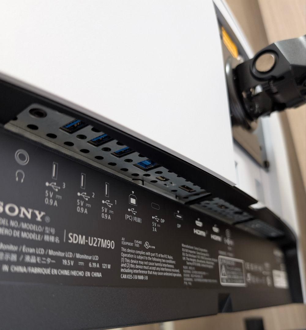 SONY　ソニー　INZONE　M9　SDM-U27M90　ゲーミングモニター