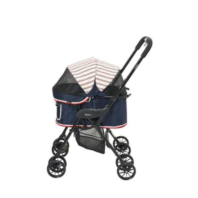 コムペット ミリミリライトアルファEGロングスター ネイビー ペットカート