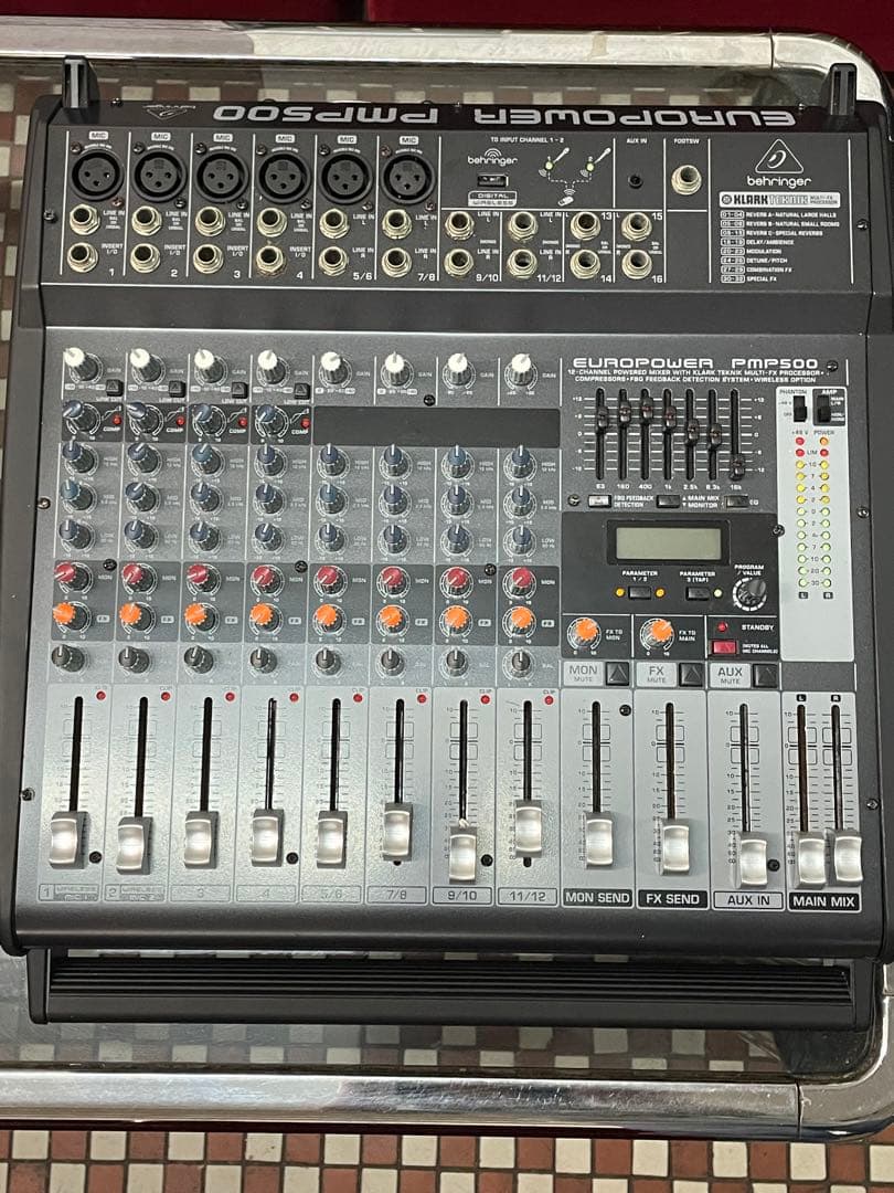 YAMAHAページEUROPOWER PMP500パワードミキサー