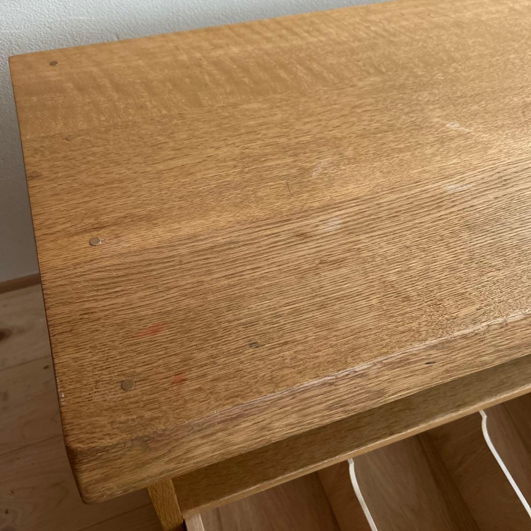 【サカミツ家具】　テレビボード　無垢　ナラ　テレビ台 引き出し付き