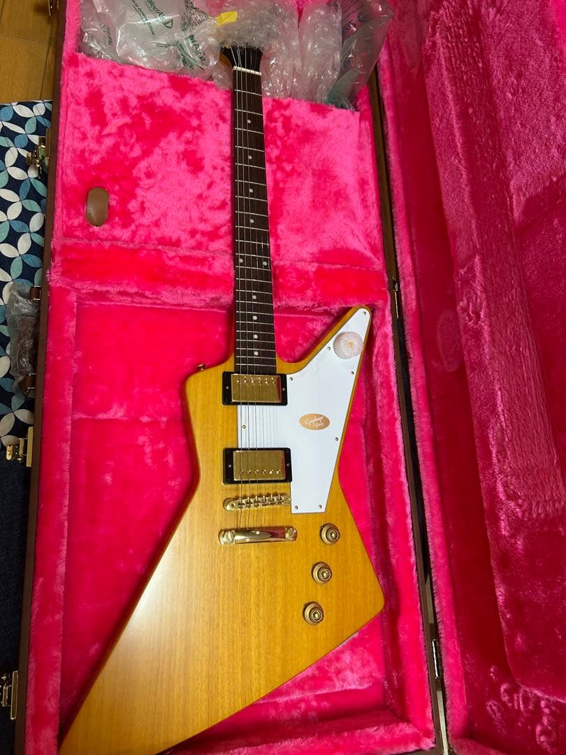 ギター Epiphone by Gibson Korina Explorer