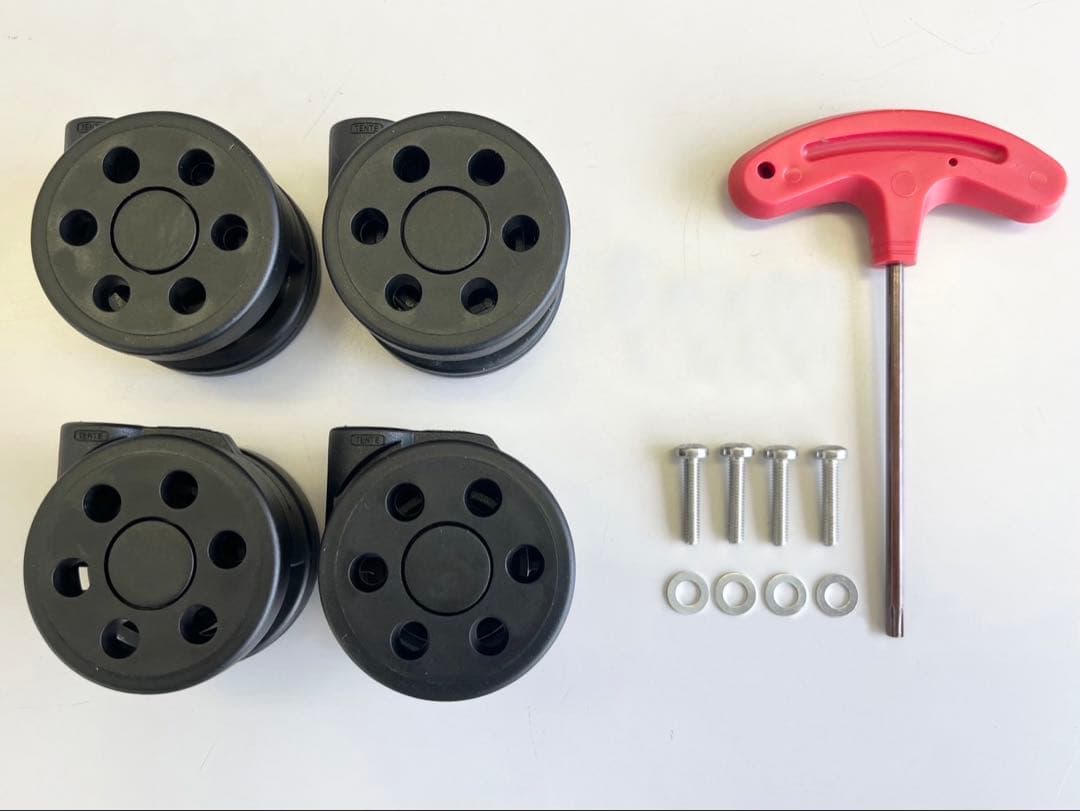 RIMOWA リモワ 互換キャスター ブラック50㎜ ４輪セット