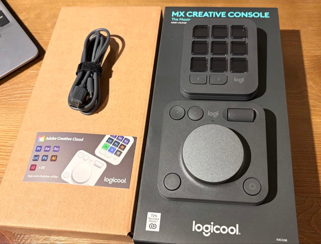 ロジクール MX クリエイティブ コンソール KXCCGR 左手デバイス