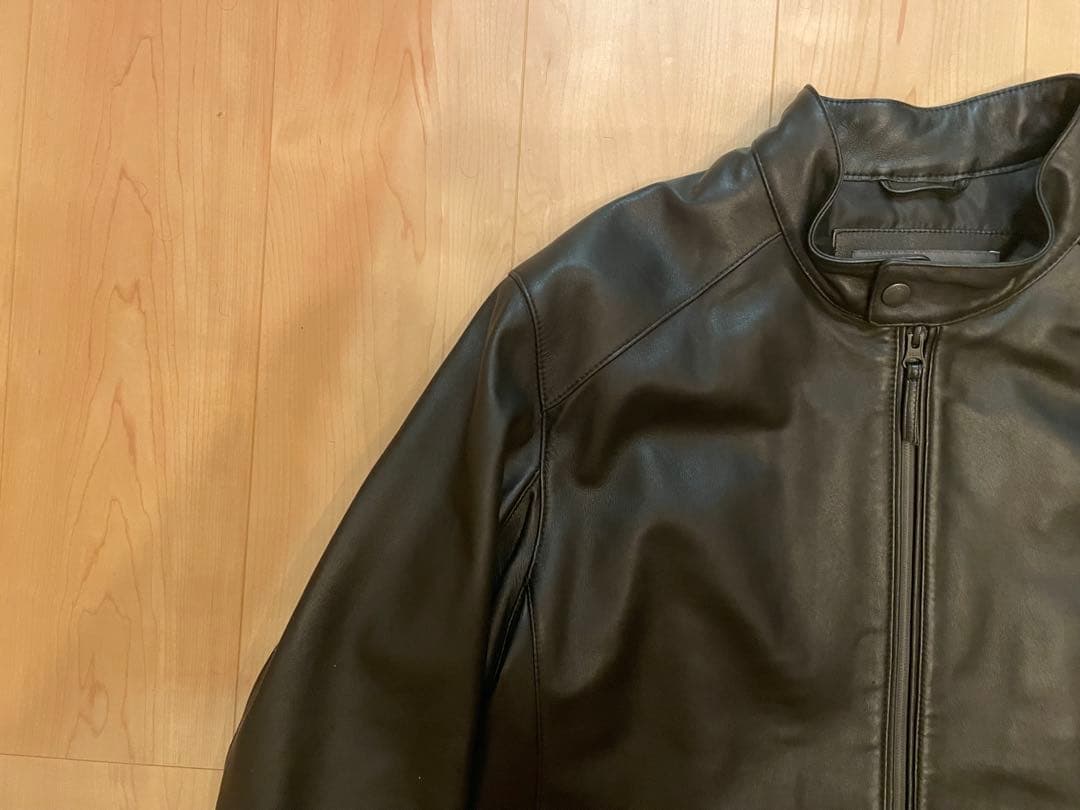 Eddie Bauer / レザージャケット black L