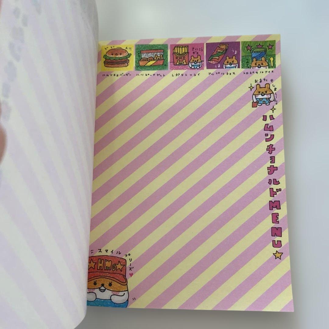 平成レトロ　ハムタロウのハムンチョナルド　ハムスター　メモパッド