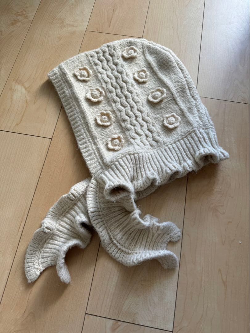 merry jenny おはなニットバラクラバ メリージェニー バラクラバ