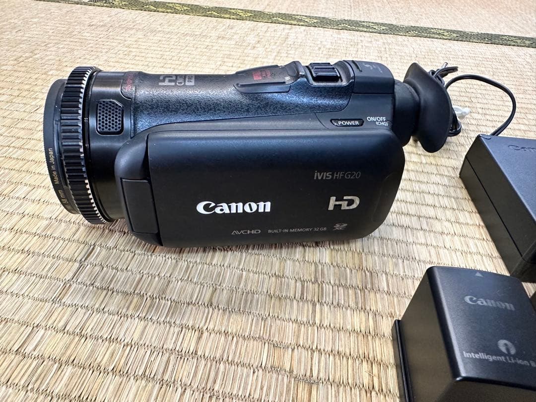 【美品】【動作確認済】Canon IVIS HF G20 ビデオカメラ本体