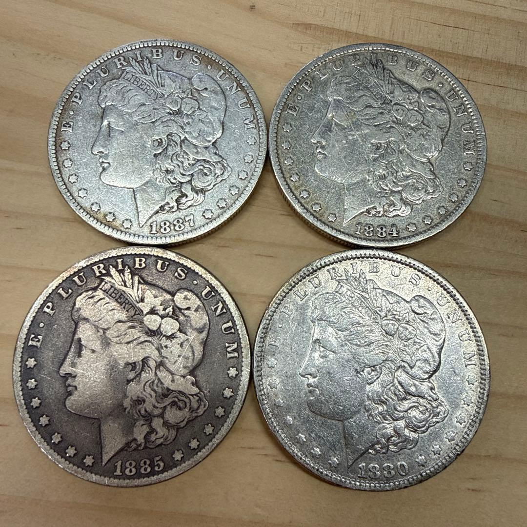 アメリカ モルガン 13枚 カウントアップ1878年から1890年②