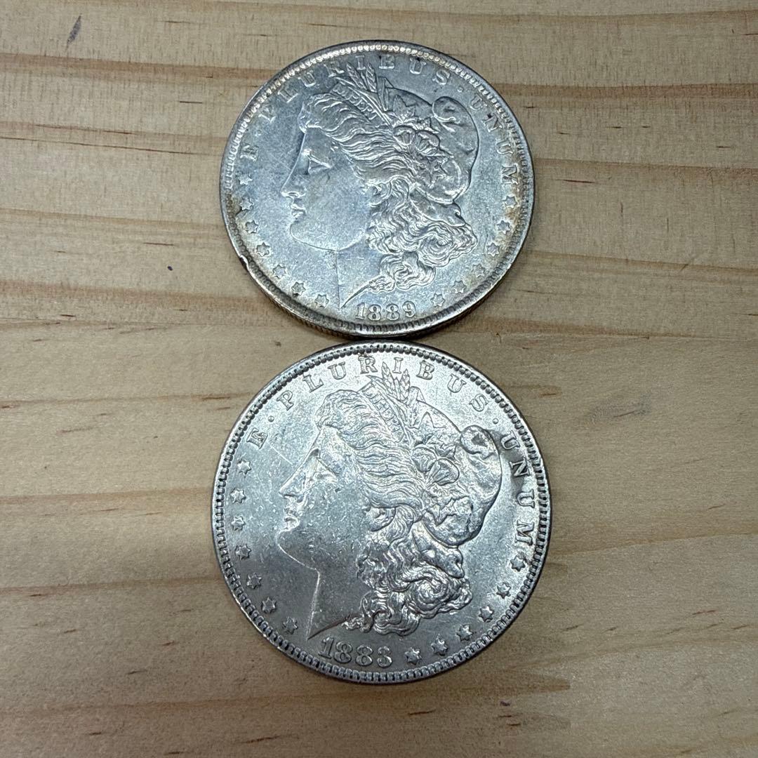 アメリカ モルガン 13枚 カウントアップ1878年から1890年②