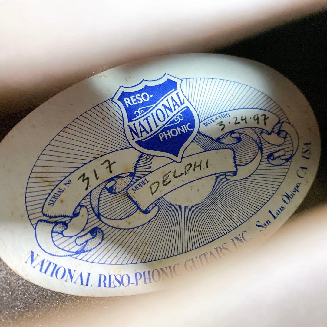 リゾネータギター National Delphi 1997年製