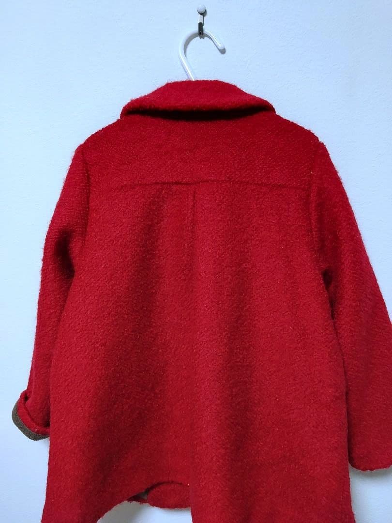 SENSE OF WONDER クラシックコート　赤110cm