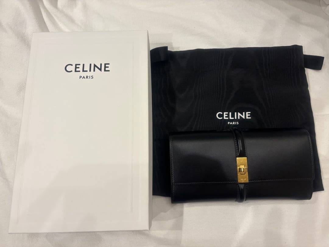CELINE ブラック 長財布　最終値下げ