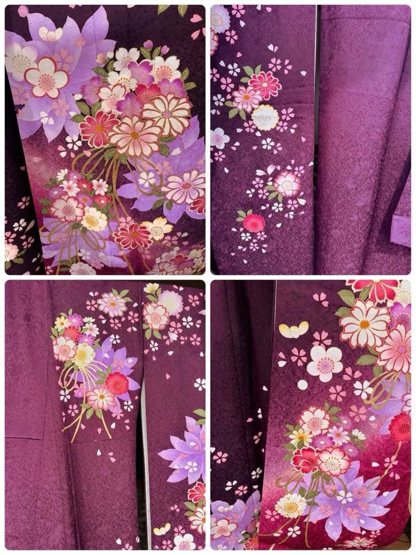 【アース】京都きもの友禅　正絹振袖セット