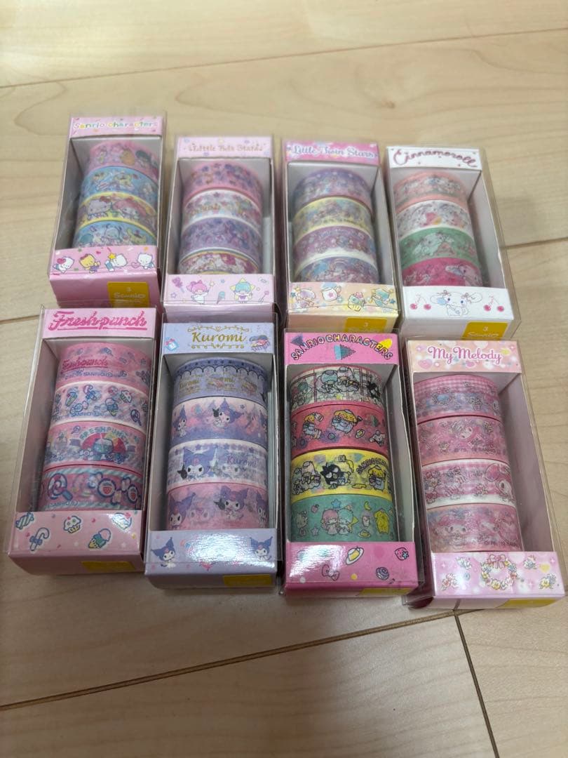 サンリオマスキングテープ まとめ売り