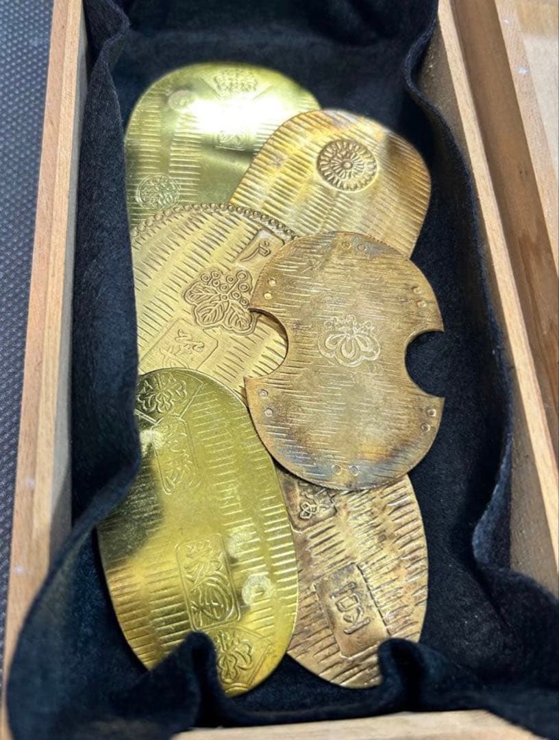 藤*読様 桐箱保管(桐箱おまけ) 小判いろいろ6枚セット