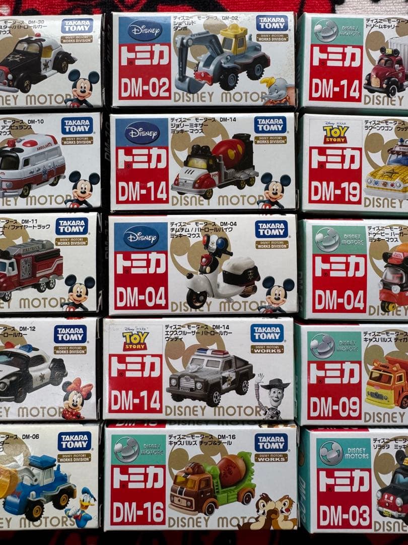 #25 トミカ ディズニーモータース works division 働く車