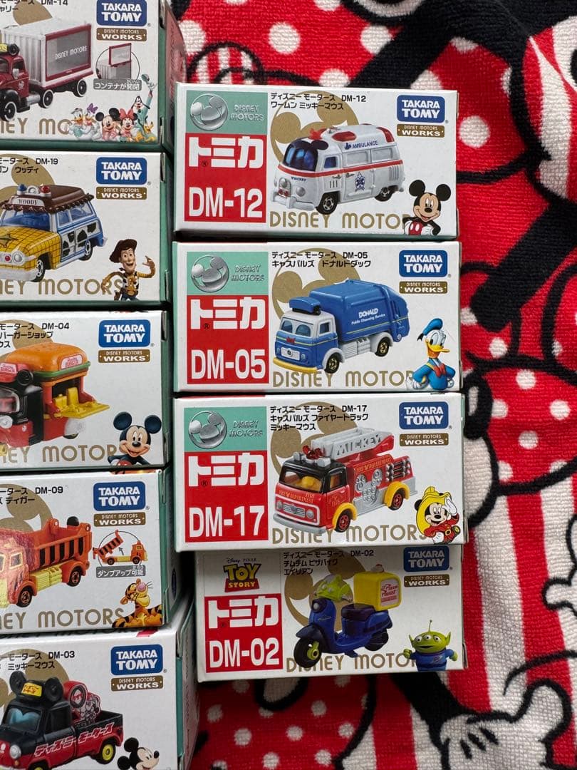 #25 トミカ ディズニーモータース works division 働く車