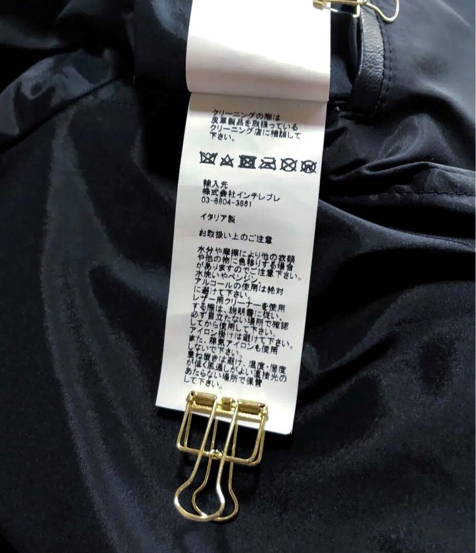 ◆新品◆EMMETI◆KELSO／ケルソ◆ライダース◆羊革◆46◆国内正規品