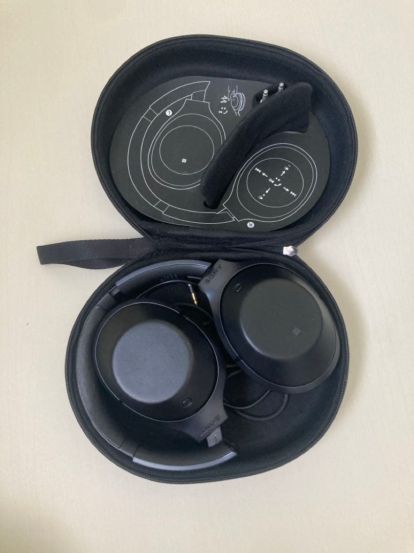 SONY ワイヤレスヘッドフォン 黒色