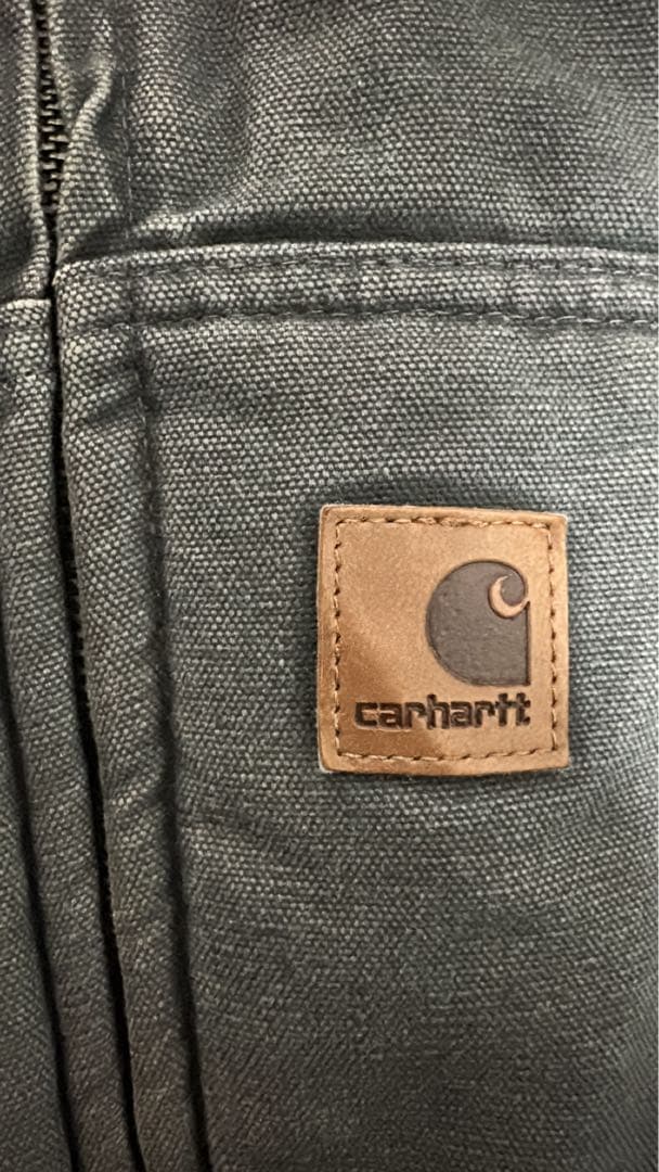 Carhartt (カーハート) ダックベスト　古着 裏ボア