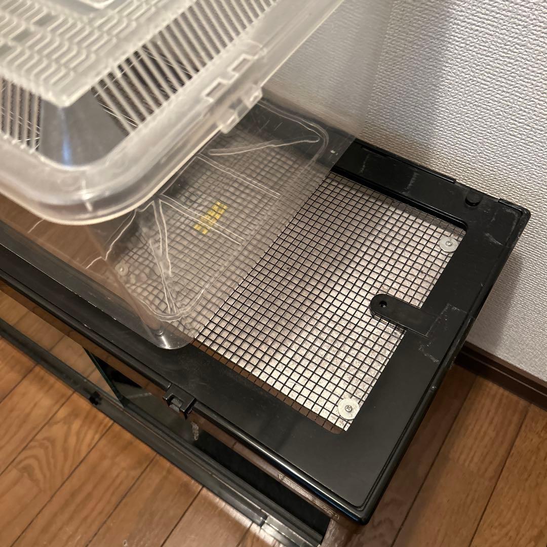 爬虫類・両生類 飼育ケージ 2つセット　ダントツ付き