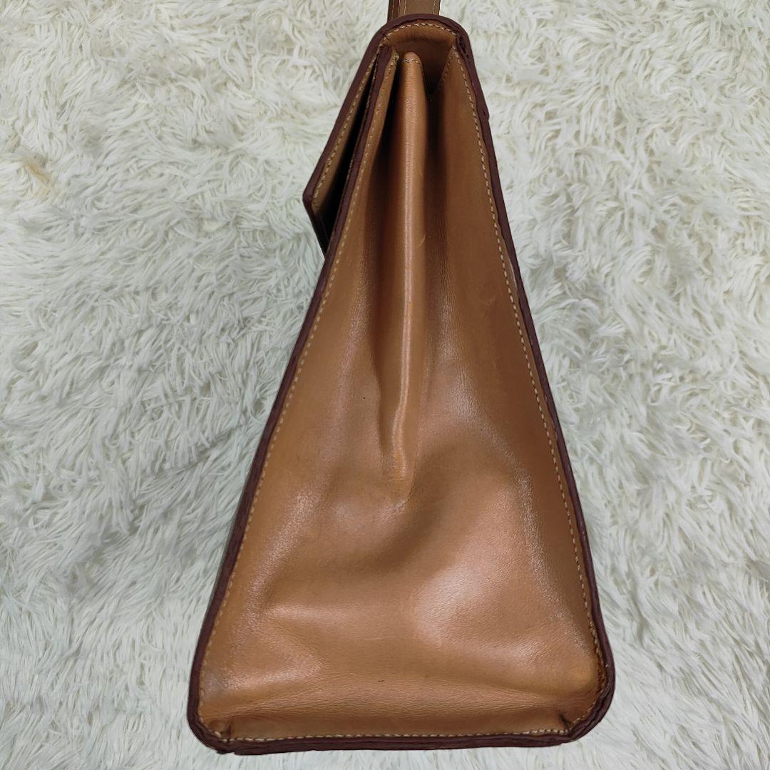 CELINE　ハンドバッグ　トリオンフ　マカダム　ガンチーニ　PVC　レザー