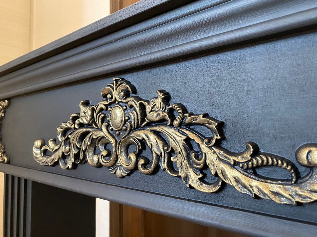 簡単組み立て✴︎マントルピース(棚板付き)