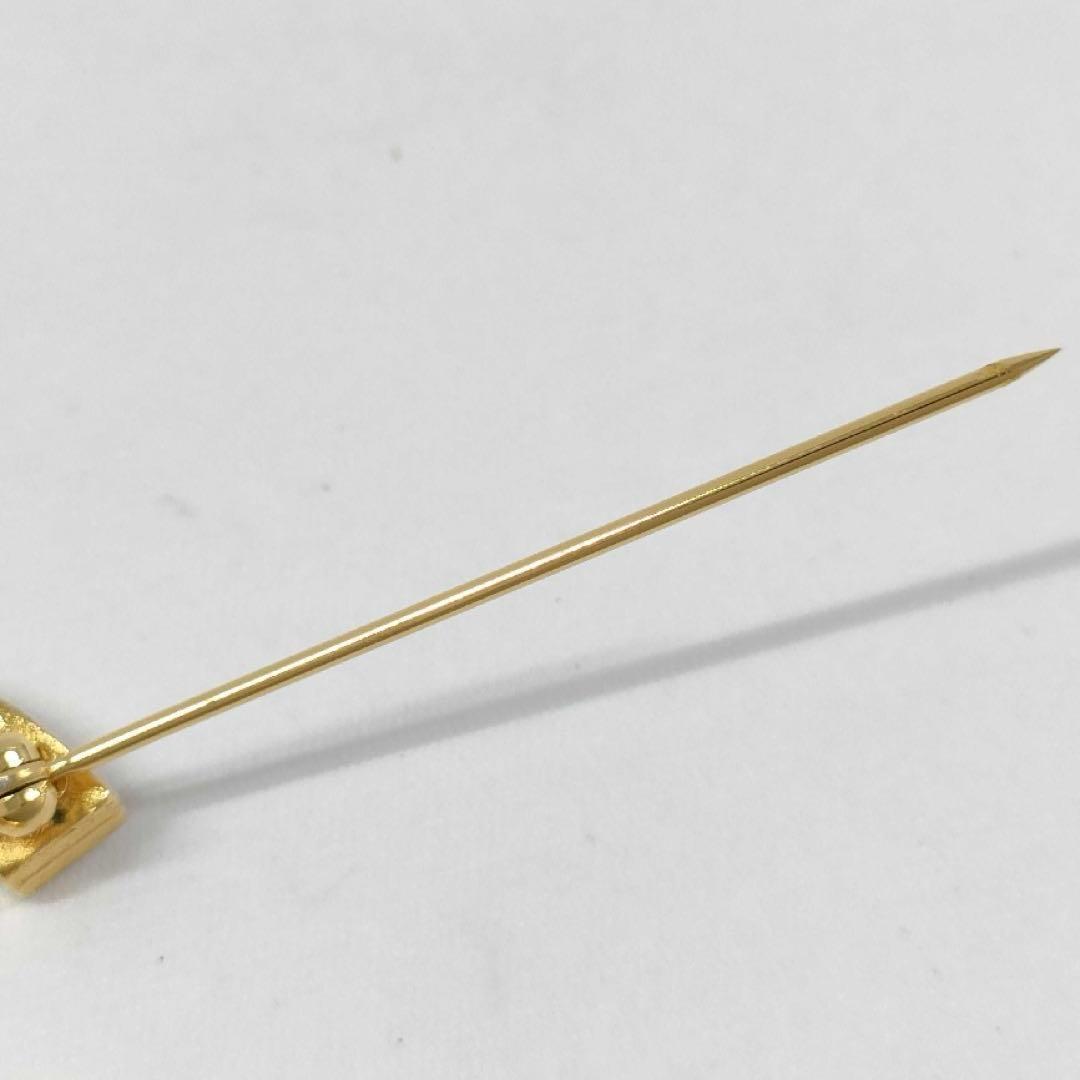 CHANEL ブローチ　ココマーク　ラインストーン　ゴールド