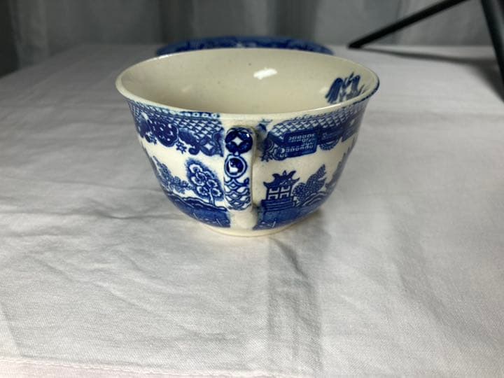 骨董　ブルーウィロー　カップ&ソーサー2客