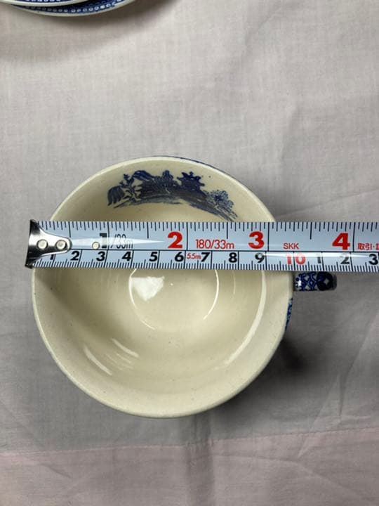 骨董　ブルーウィロー　カップ&ソーサー2客