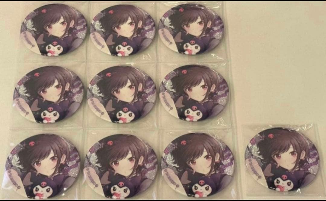 プロセカ　東雲絵名　サンリオキャラクターズ　缶バッジ③