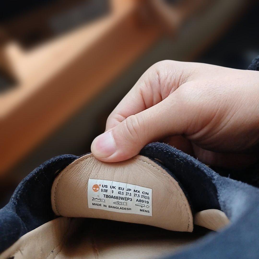 Timberland 3eyeダークネイビー　デッキシューズ