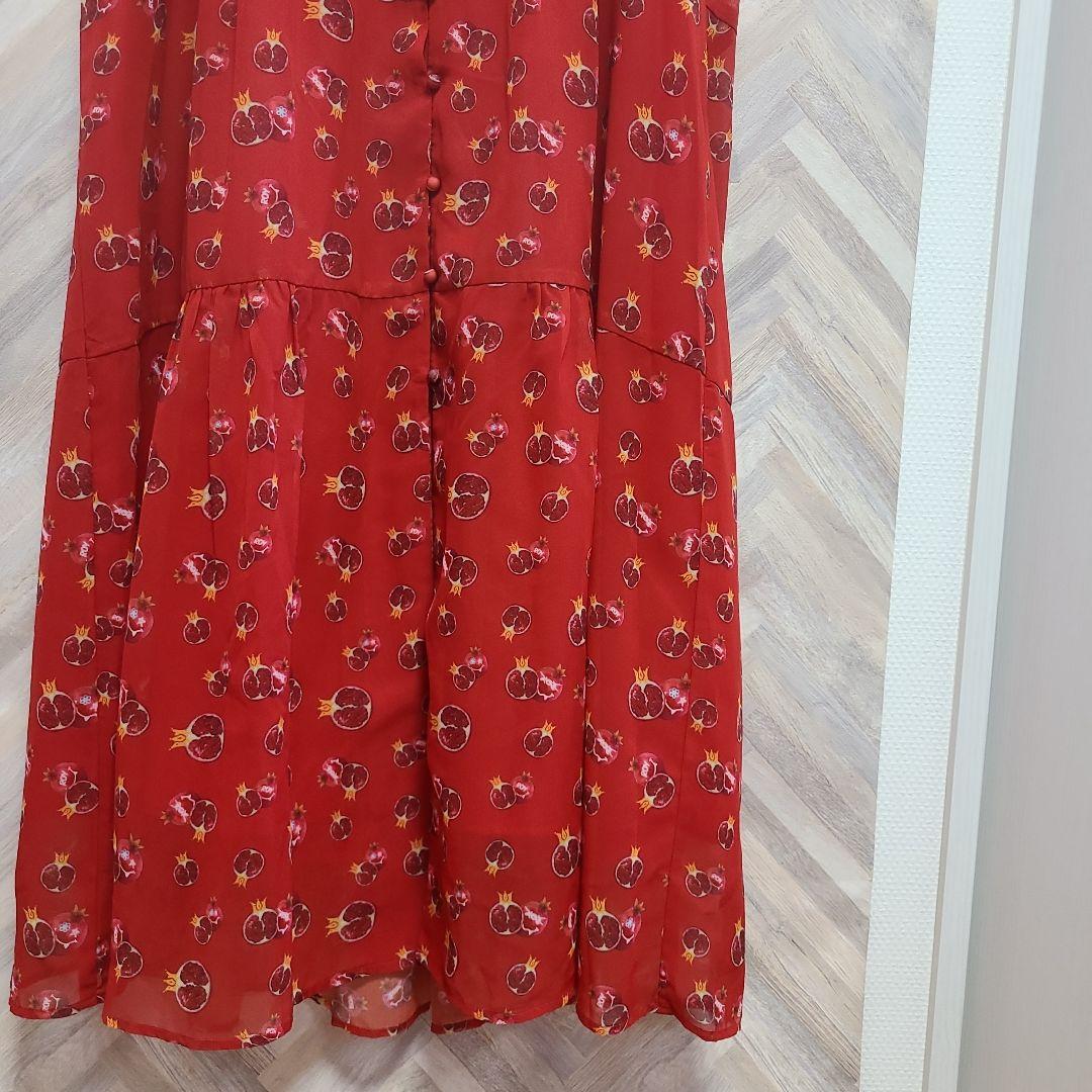 LiSA ザクロワンピース 赤 ROY reflect overjoy