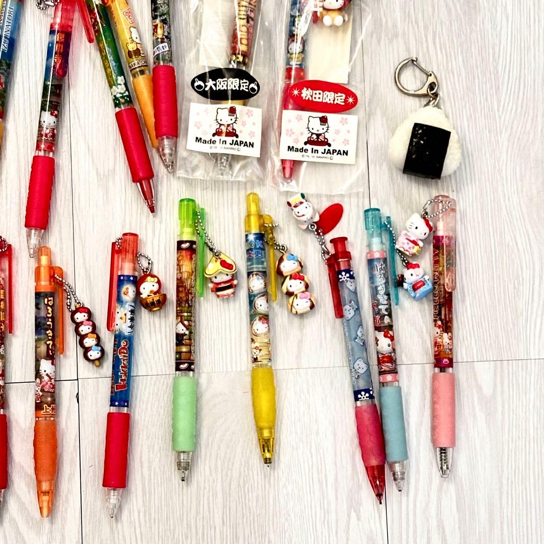 ハリーキティ　都道府県　シャープペンシル 24本