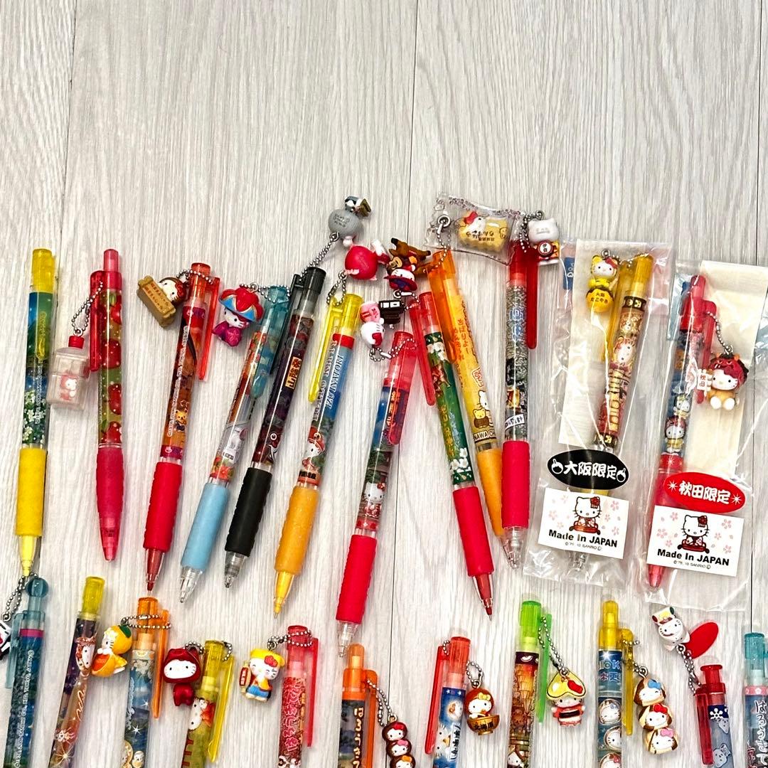 ハリーキティ　都道府県　シャープペンシル 24本