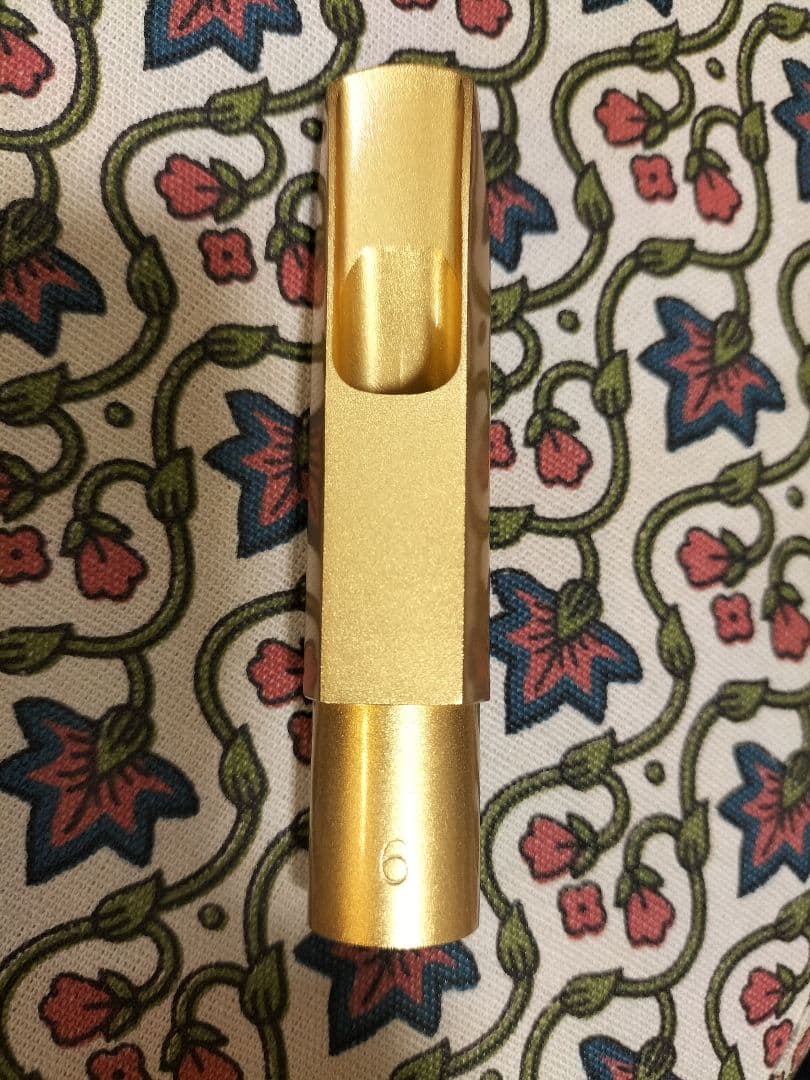 アルトサックス　メタルマウスピース　リガチャーセット　6番