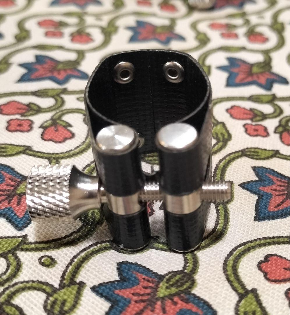 アルトサックス　メタルマウスピース　リガチャーセット　6番