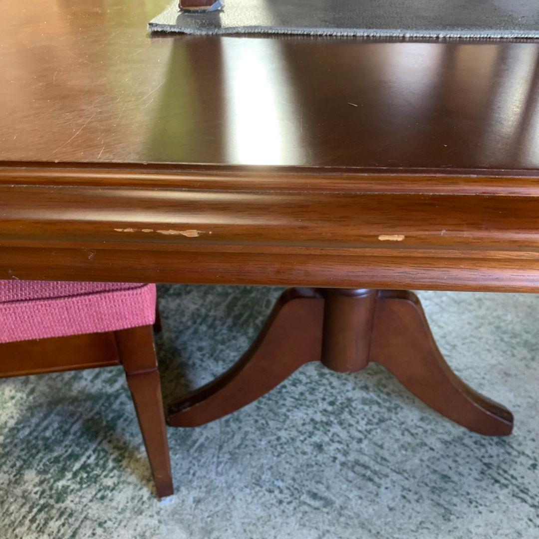 J715 マルニ木工 地中海 ダイニングテーブル チェアセット 伸縮性