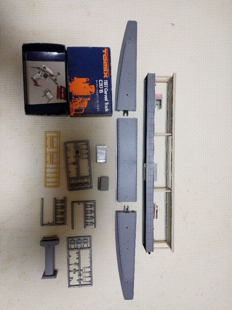 NゲージTOMiXレイアウトフルセット完成一式＋延長パーツセット室内灯他今週限り