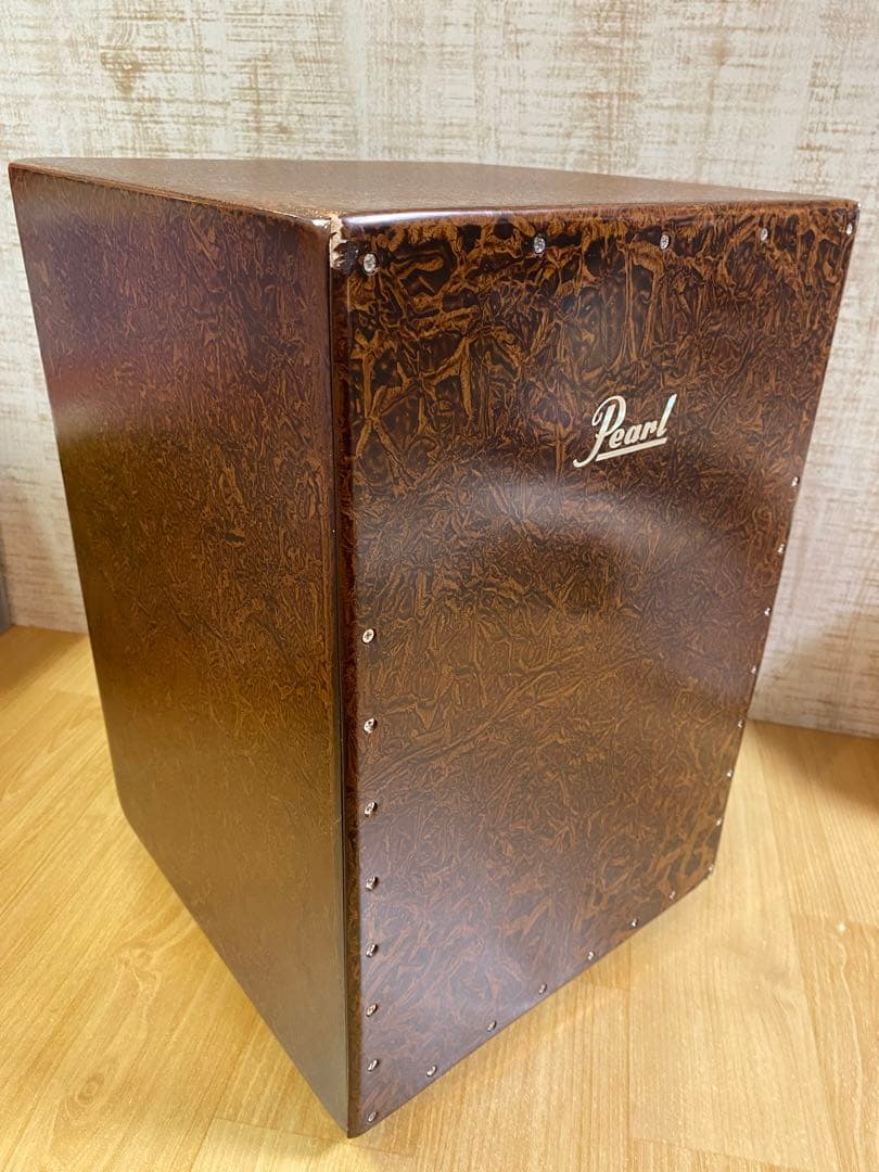 【ジャンク】 Pearl パール カホン (ケース付き)